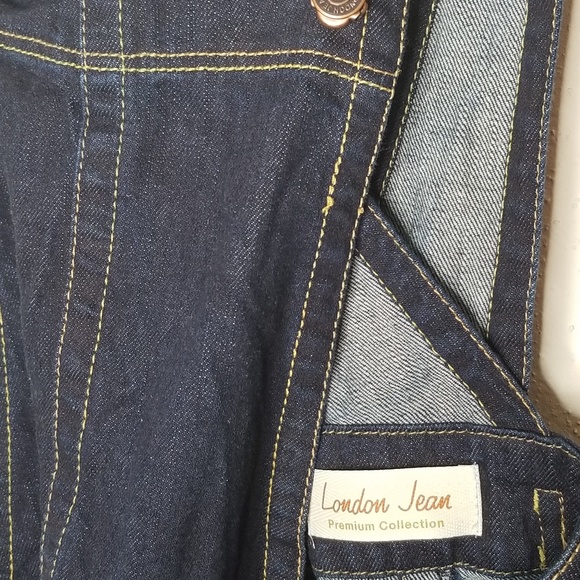 London Jean bib overall skirt size small - Picture 5 of 8